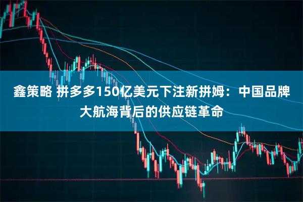 鑫策略 拼多多150亿美元下注新拼姆：中国品牌大航海背后的供应链革命